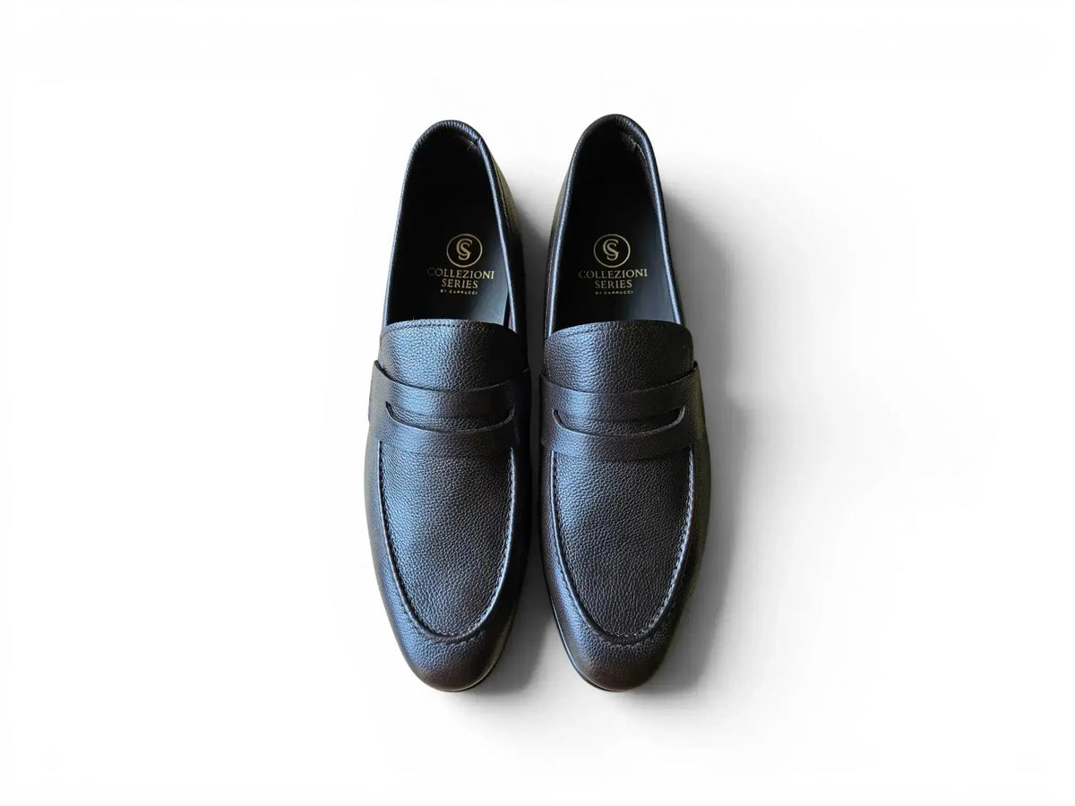 Axel Penny Loafer Tumble Leather