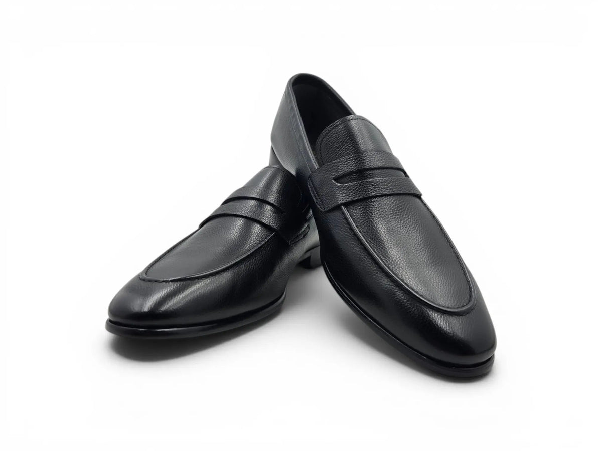 Axel Penny Loafer Tumble Leather