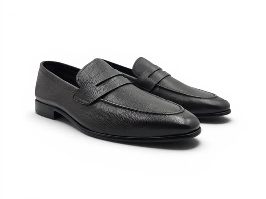 Axel Penny Loafer Tumble Leather