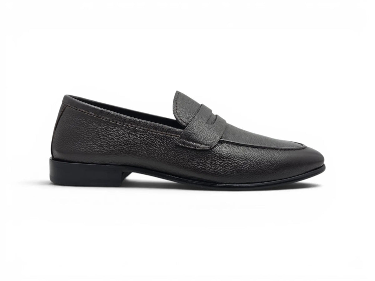 Axel Penny Loafer Tumble Leather