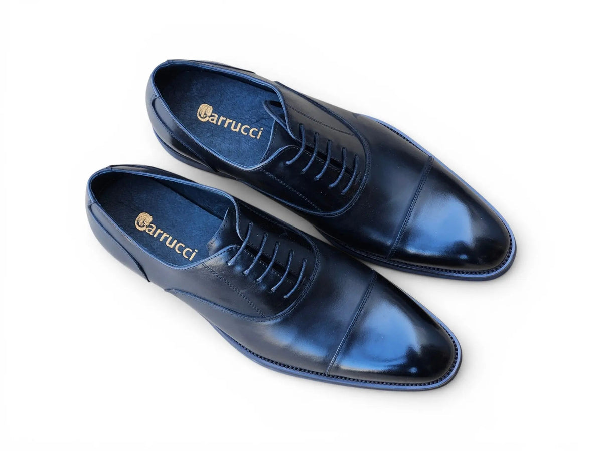 Burnished Cap Toe Oxford