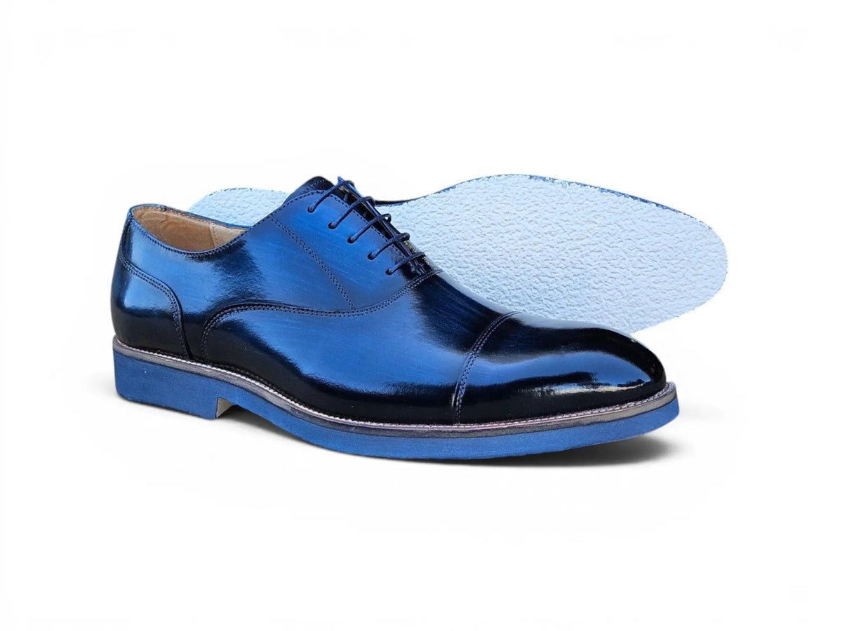 Burnished Cap Toe Oxford