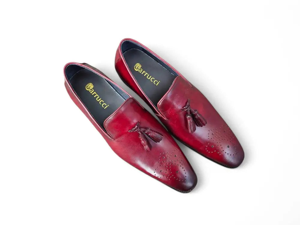 Burnished Wholecut Tassel Loafer