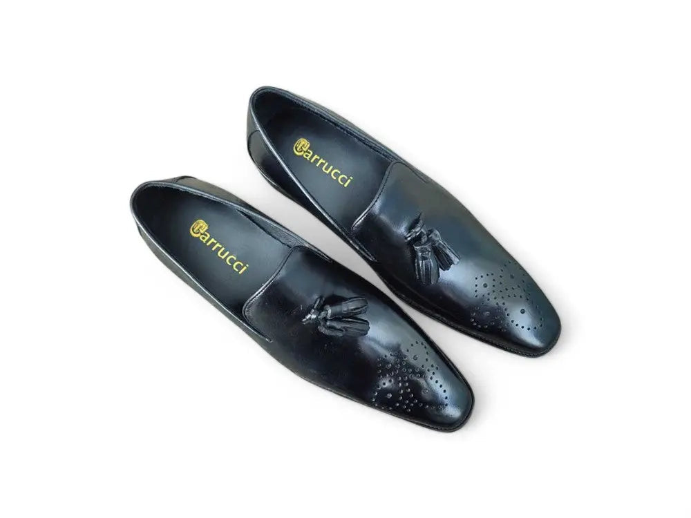 Burnished Wholecut Tassel Loafer