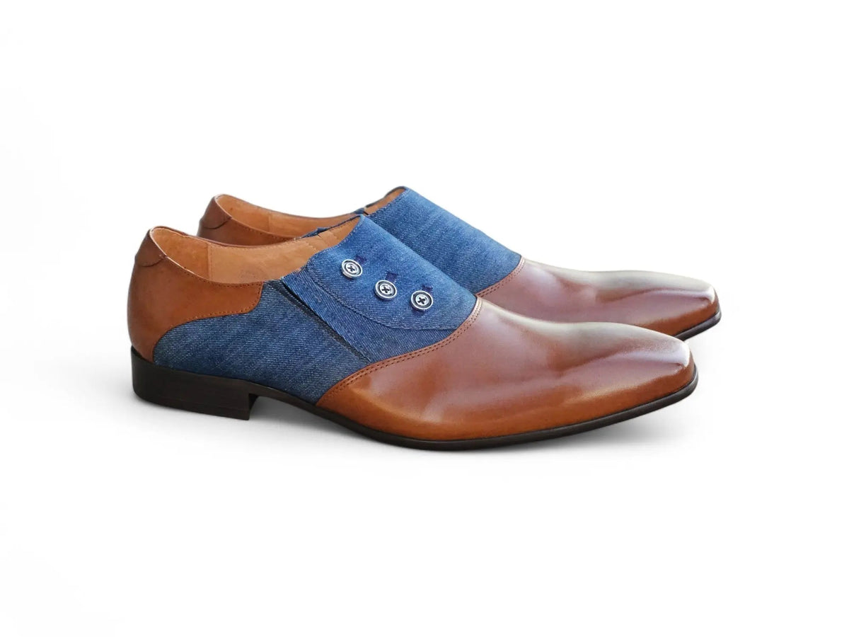 Button-up Slip-on Loafer