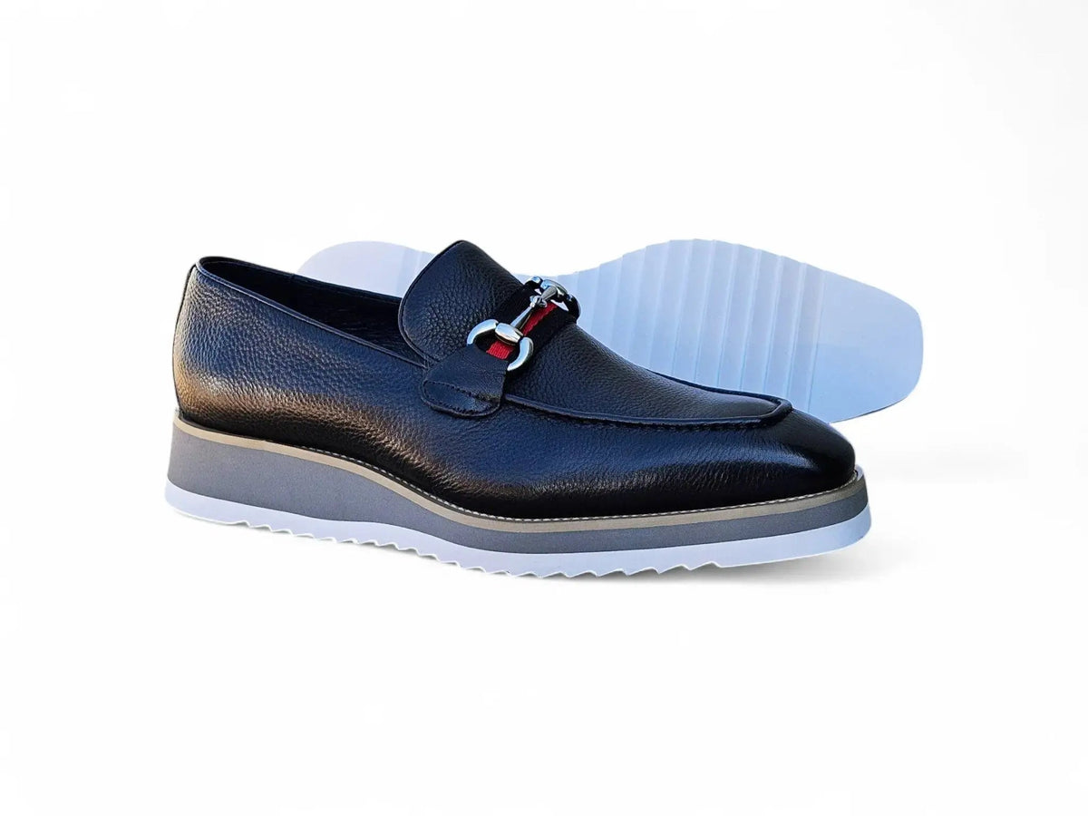 Calfskin Slip-On Horsebit Loafer