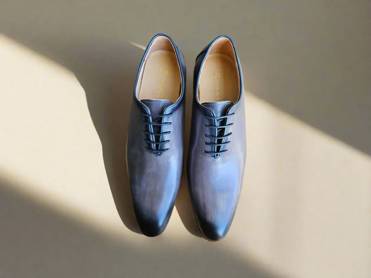 Calfskin Whole Cut Lace-up Oxford