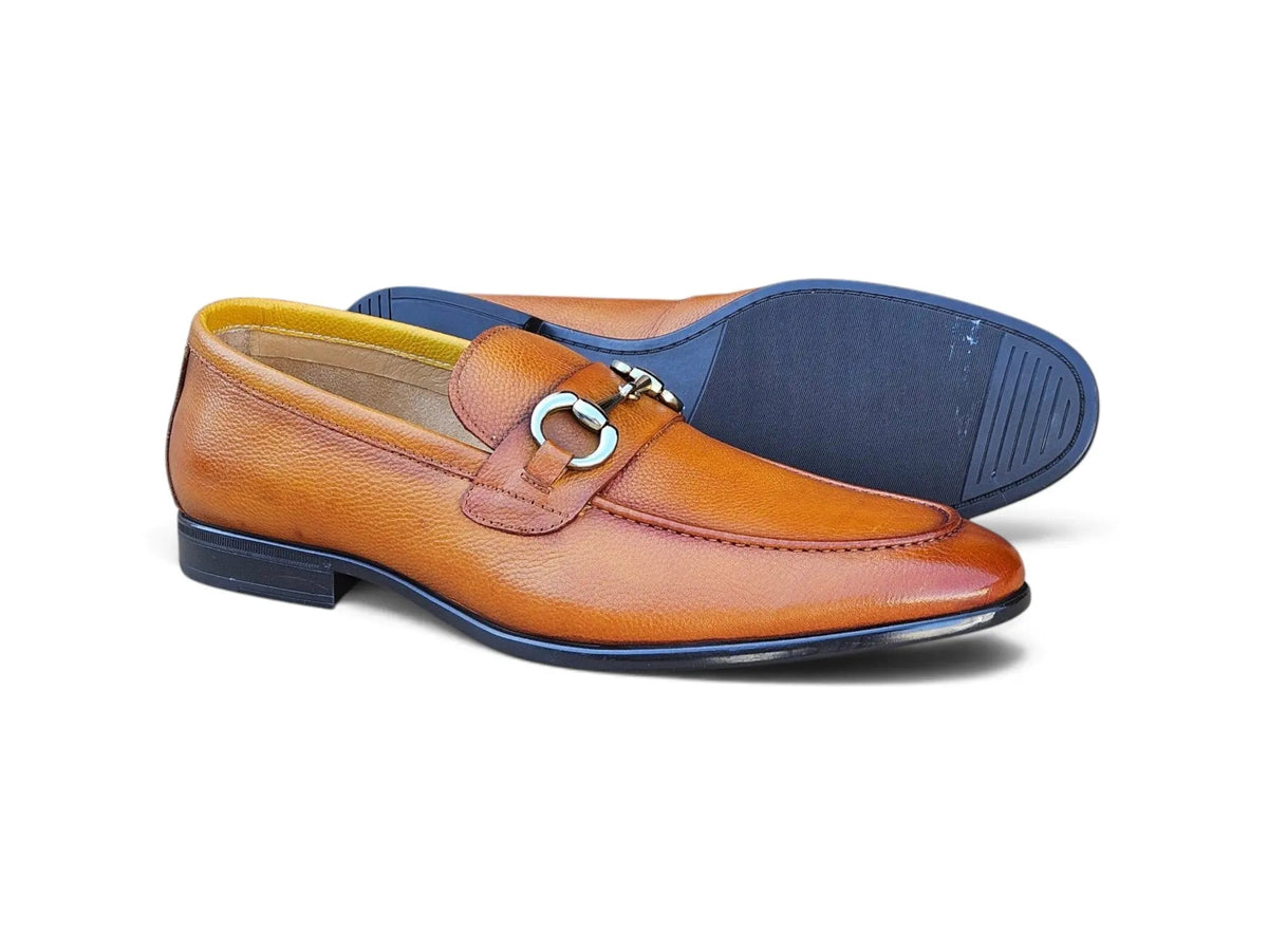 Como Men’s Leather Horsebit Loafer