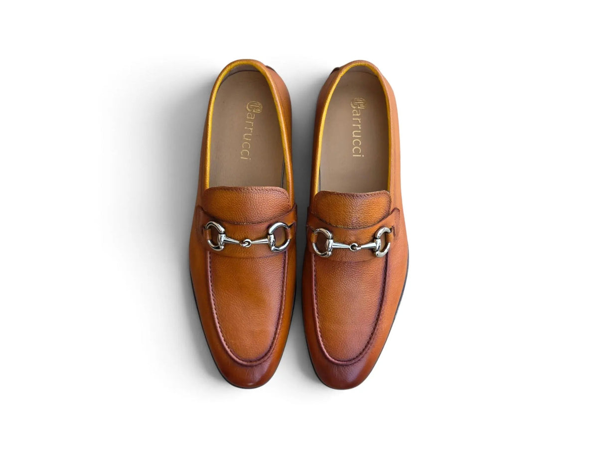 Como Men’s Leather Horsebit Loafer