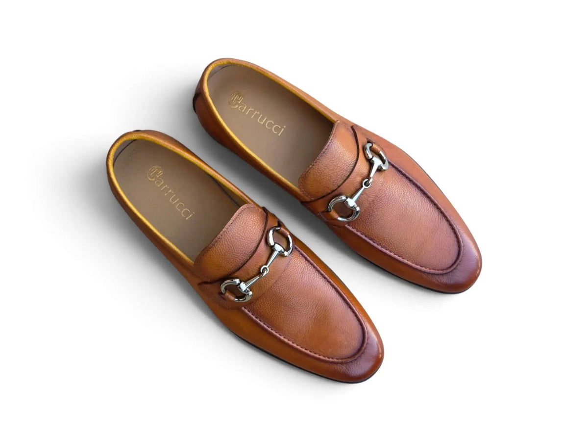 Como Men’s Leather Horsebit Loafer