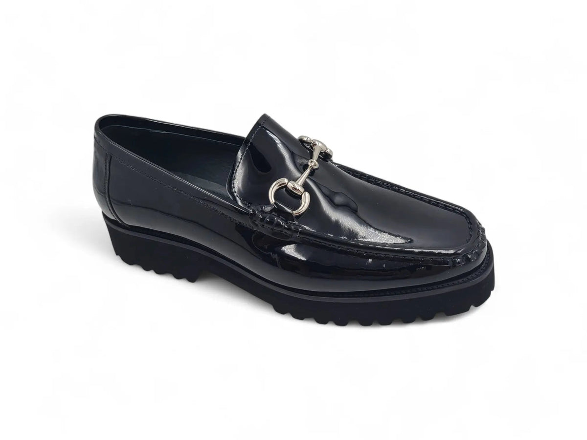 Horse Bit Loafer in Lug Sole
