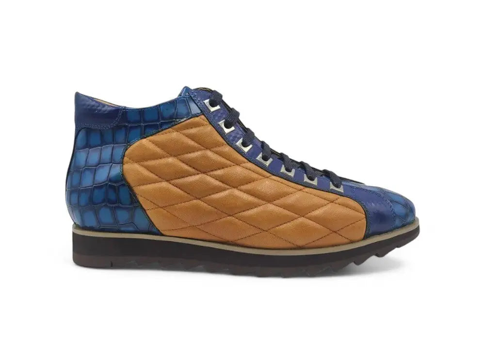 Embossed Alligator High Top