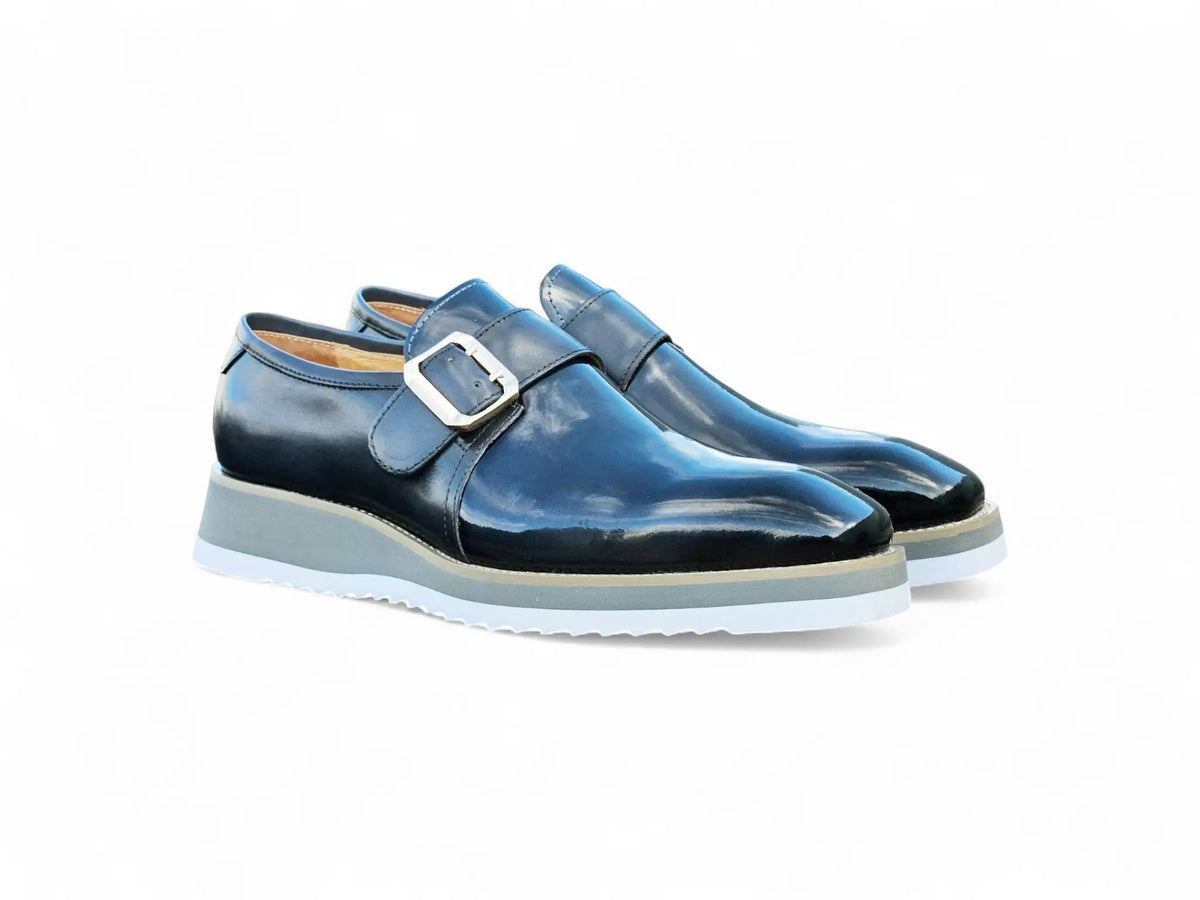 Gorgeous Patent Leather Monkstrap Slip on