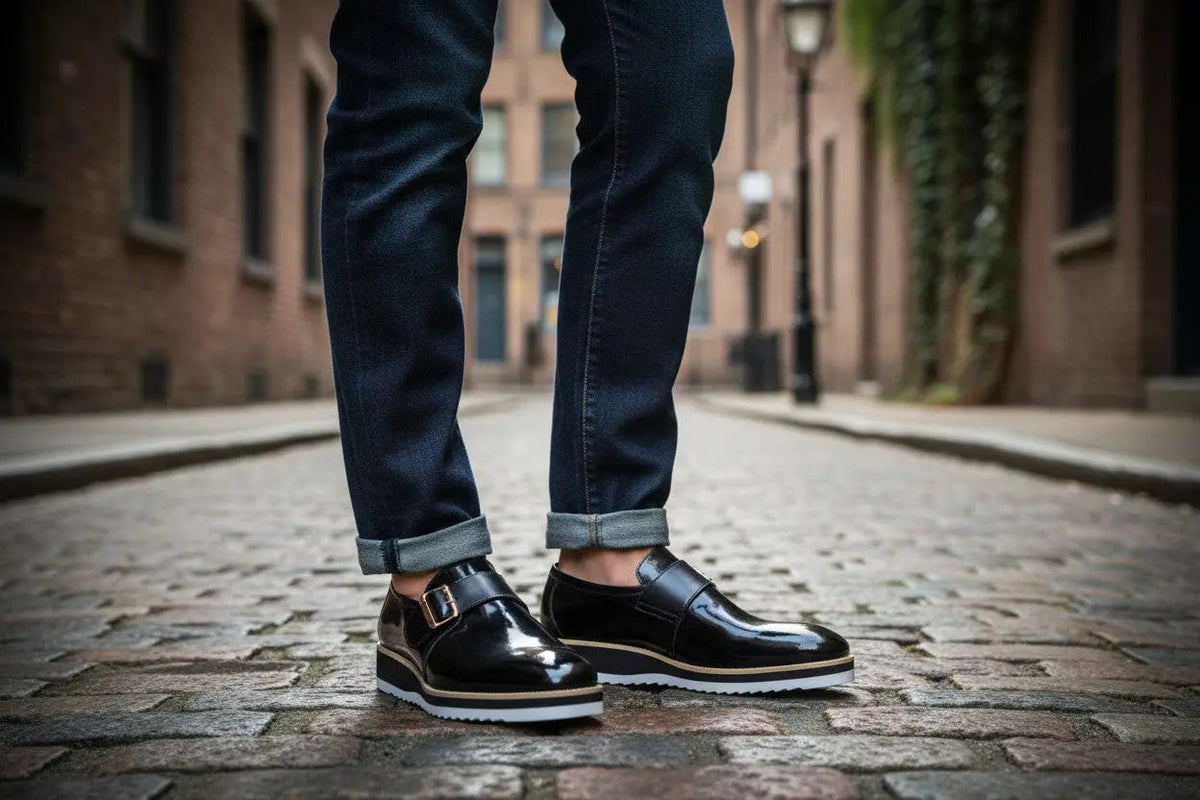 Gorgeous Patent Leather Monkstrap Slip on