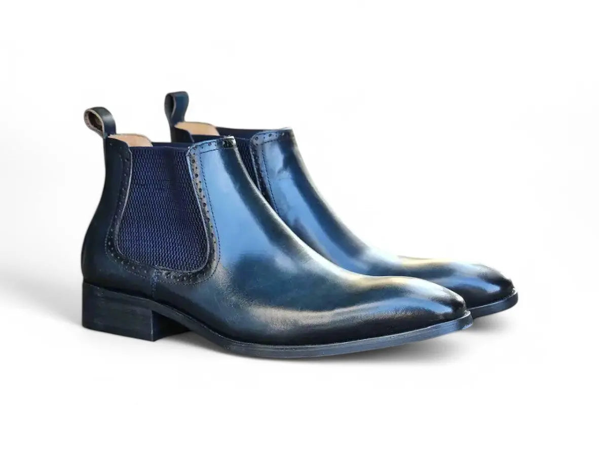 Hand Burnished Chelsea Boots