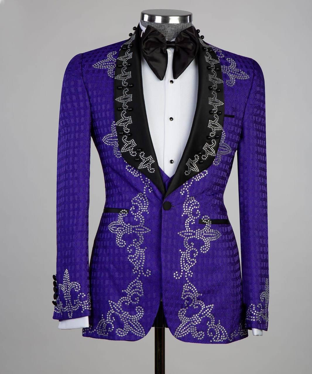 Limited Edition Tuxedo – Purple – view 2