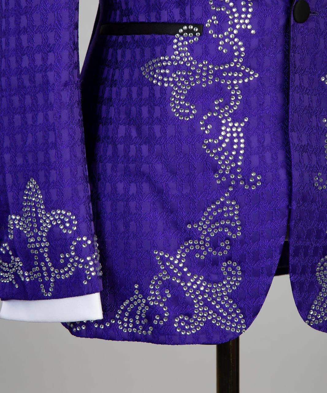 Limited Edition Tuxedo – Purple – view 5