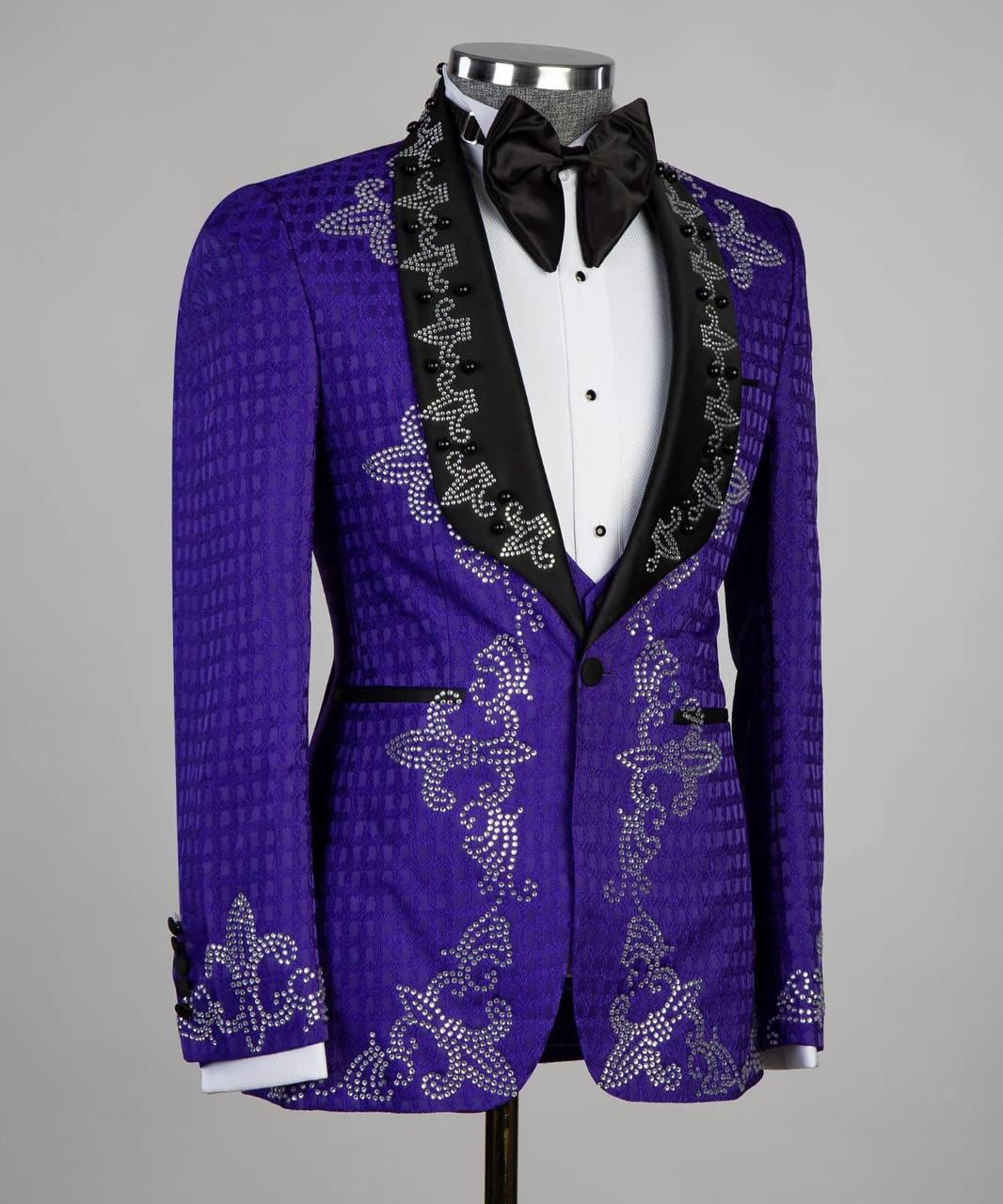 Limited Edition Tuxedo – Purple – view 3
