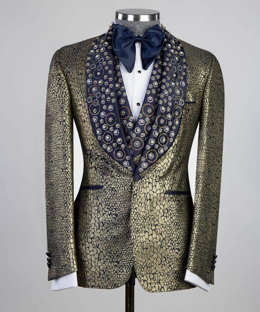 Limited Edition Tuxedo – Green & Blue II – view 2