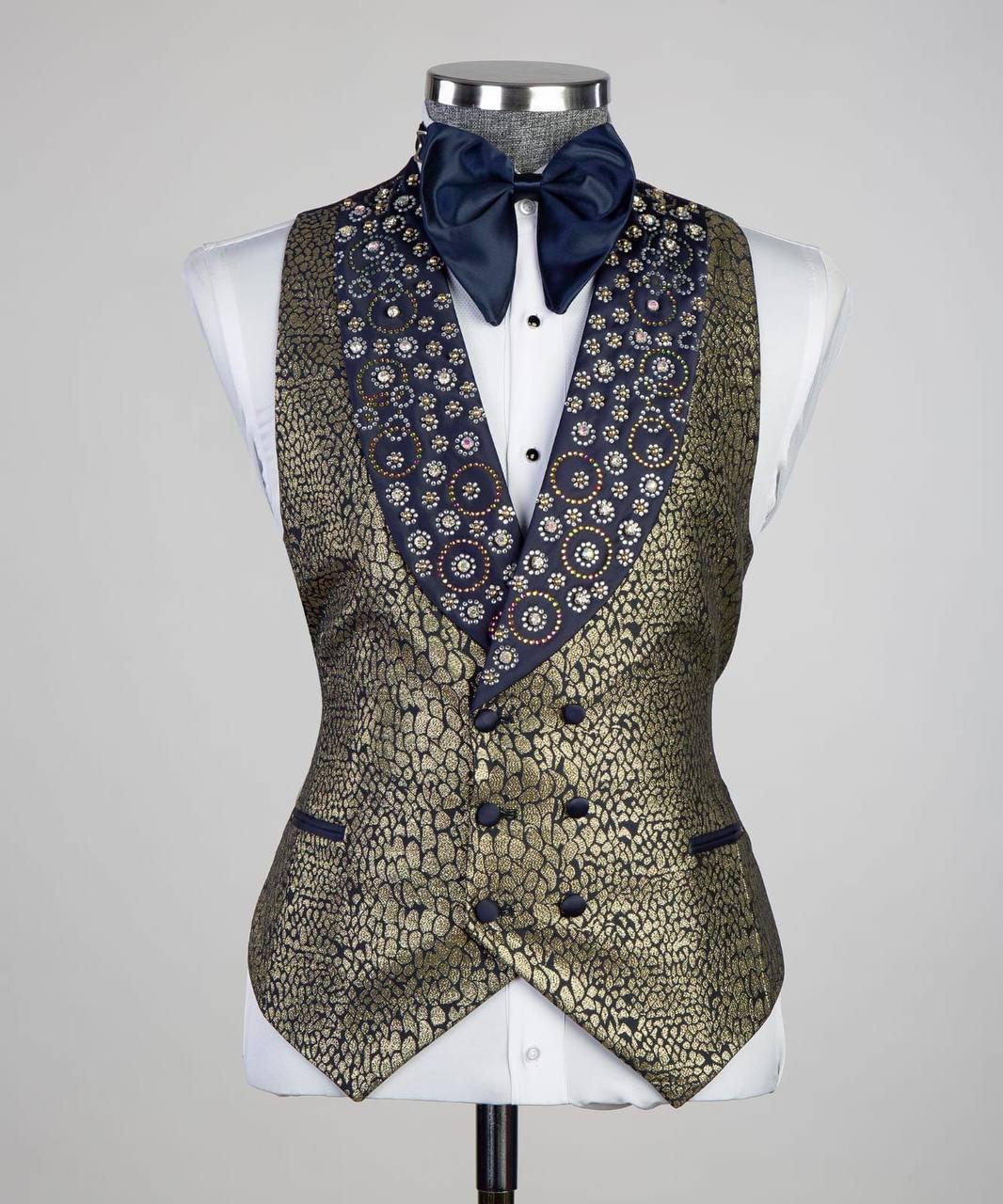 Limited Edition Tuxedo – Green & Blue II – view 5