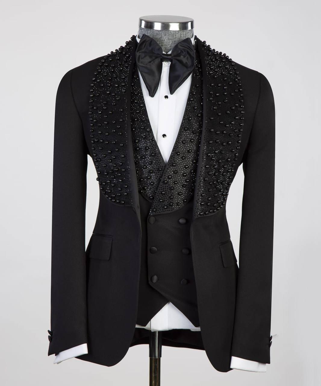 Jewelry Ornament Tuxedo – Black IV – view 1