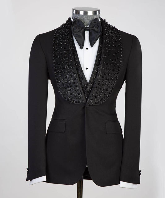 Jewelry Ornament Tuxedo – Black IV – view 2