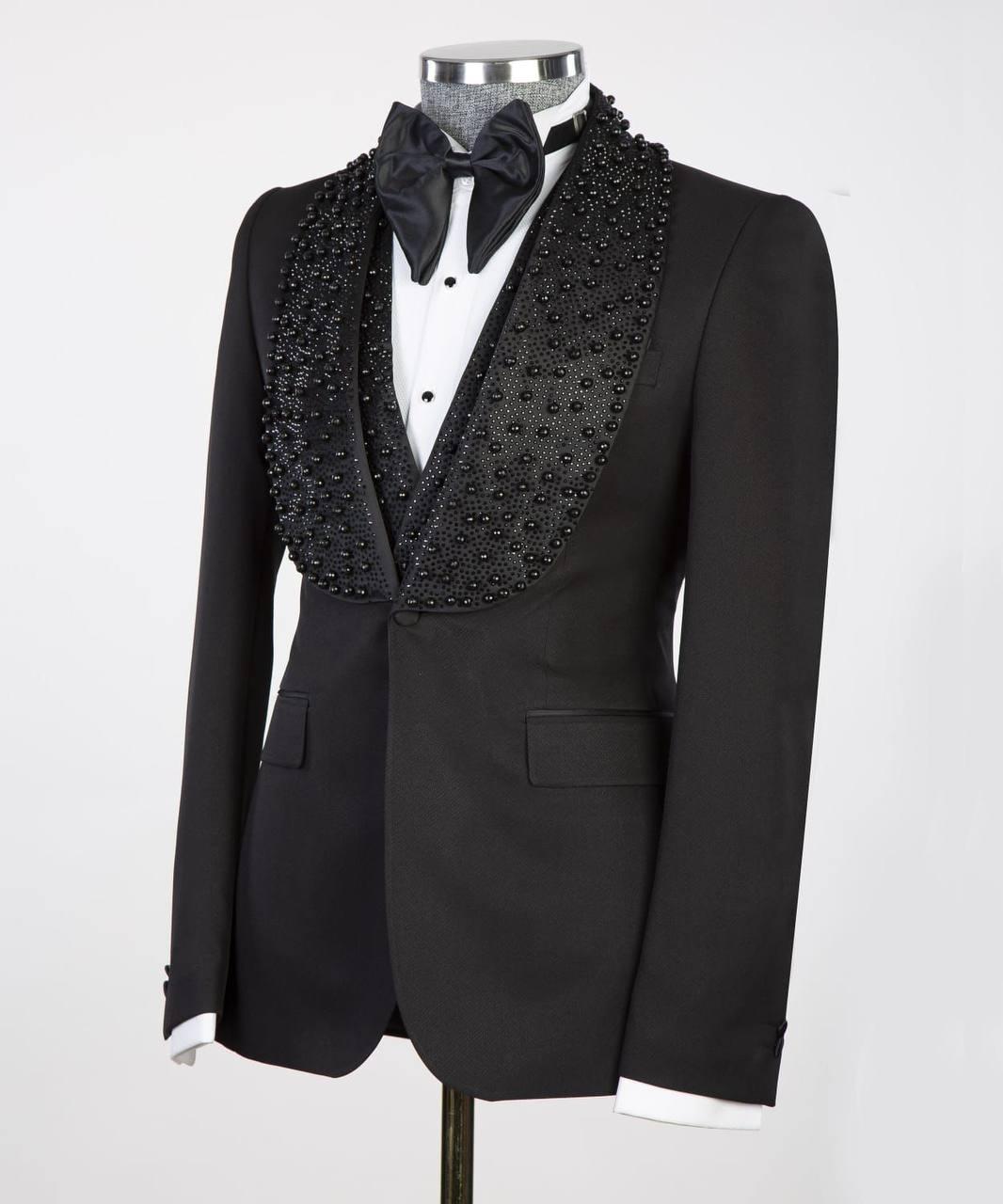 Jewelry Ornament Tuxedo – Black IV – view 3
