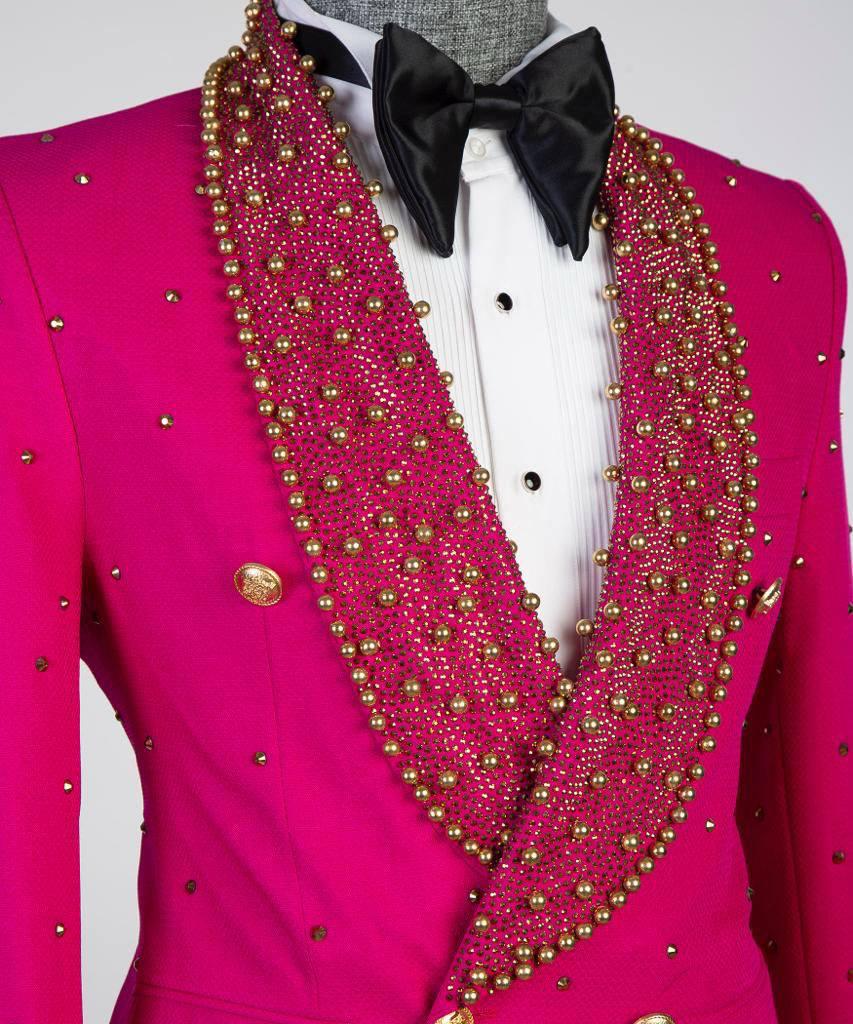 Jewelry Ornament Tuxedo – Phosphor Pink – view 3