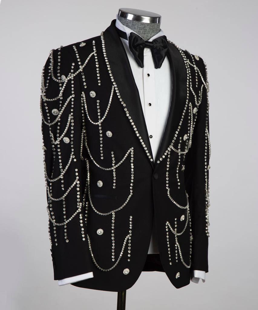 Jewelry Ornament Tuxedo – Black II – view 2