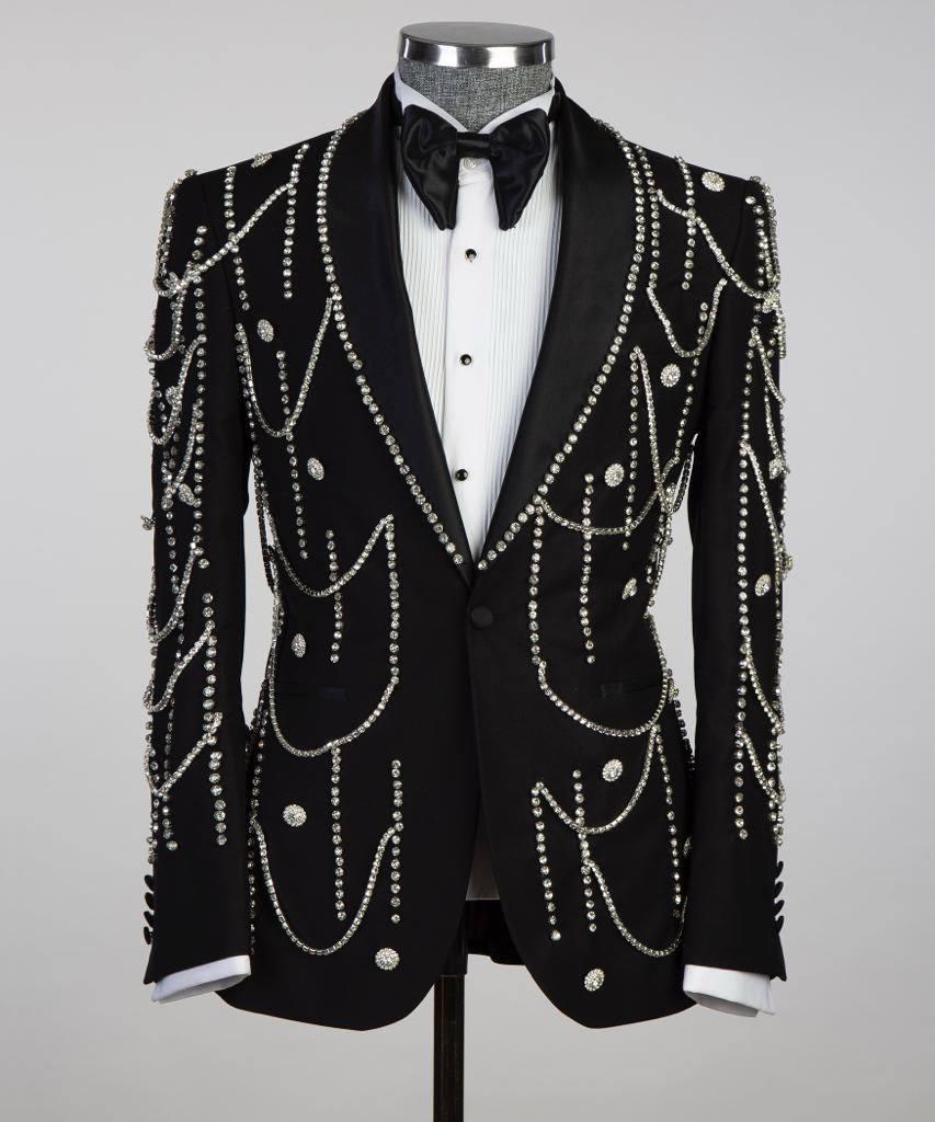 Jewelry Ornament Tuxedo – Black II – view 1