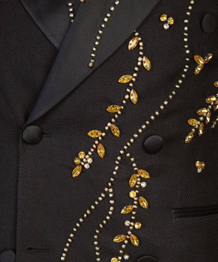 Jewelry Ornament Tuxedo – Black & Gold XV – view 6