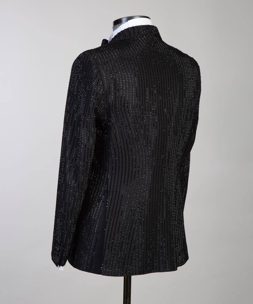 Jewelry Ornament Tuxedo – Black & Gold IX – view 3