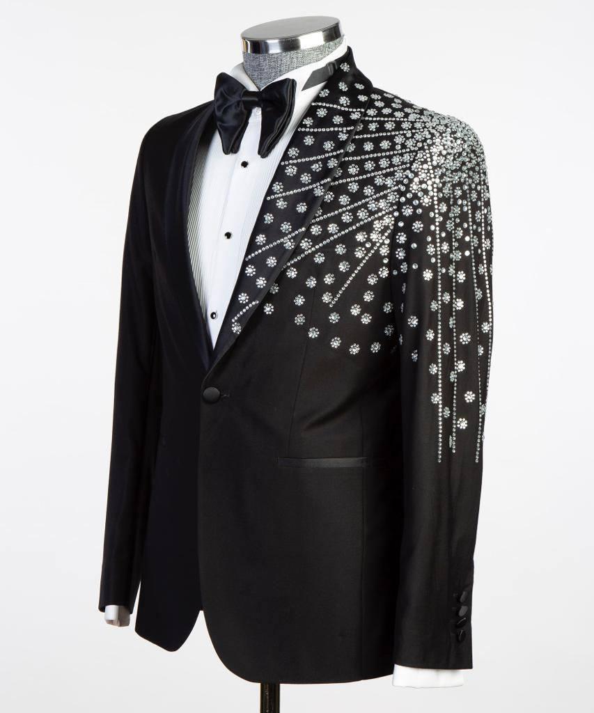Jewelry Ornament Tuxedo – Black & Gold VI – view 2
