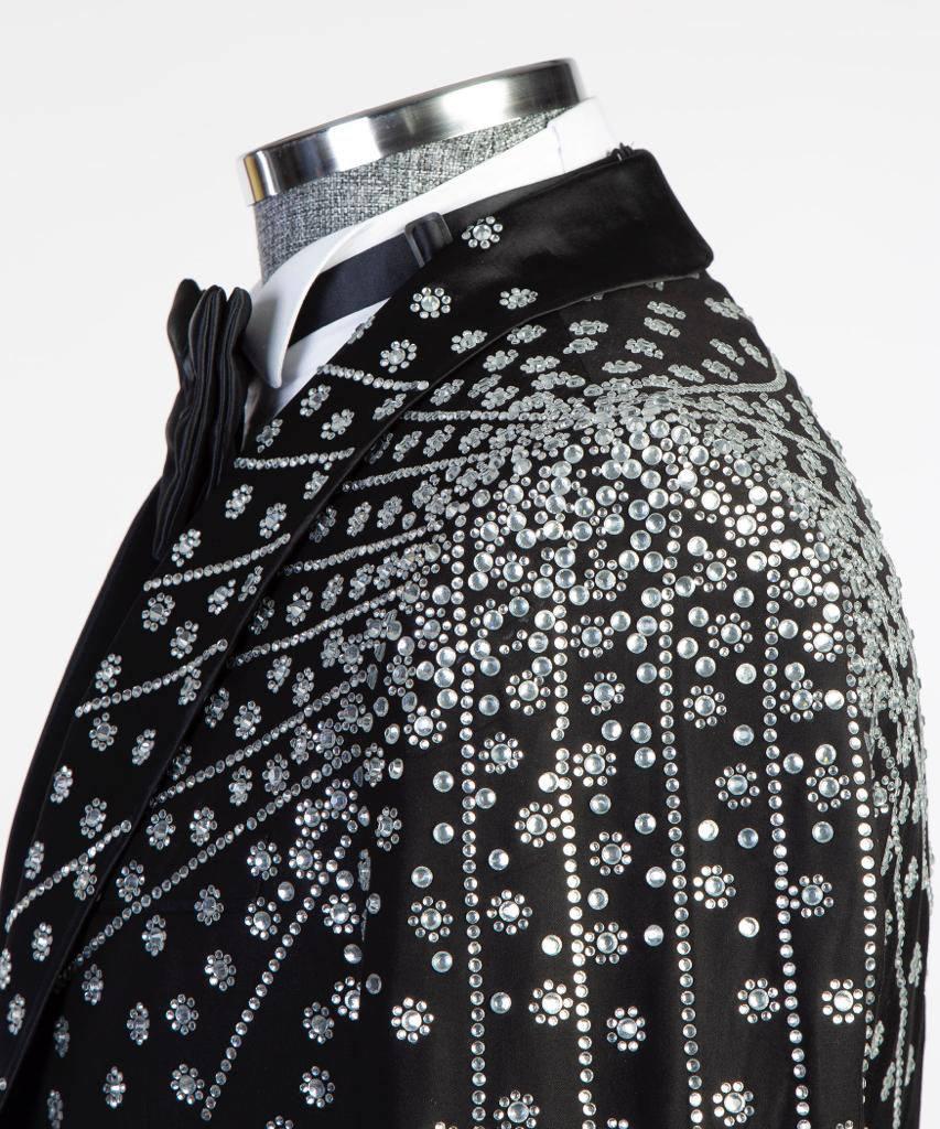 Jewelry Ornament Tuxedo – Black & Gold VI – view 4