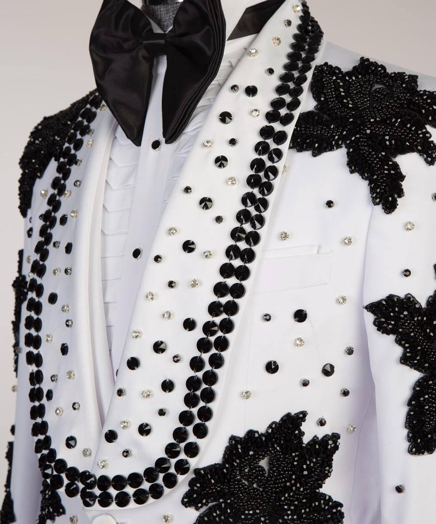 Jewelry Ornament Tuxedo – Black & Gold II – view 4
