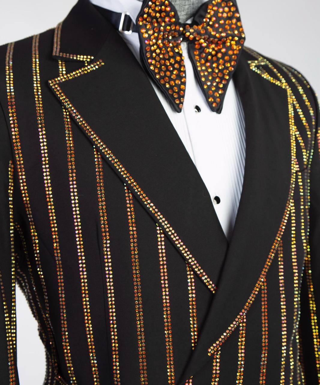 Jewelry Ornament Tuxedo – Black/Gold XXXIX – view 4