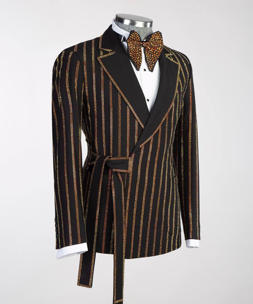Jewelry Ornament Tuxedo – Black/Gold XXXIX – view 2