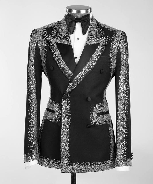 Jewelry Ornament Tuxedo Black Gold XXXVII