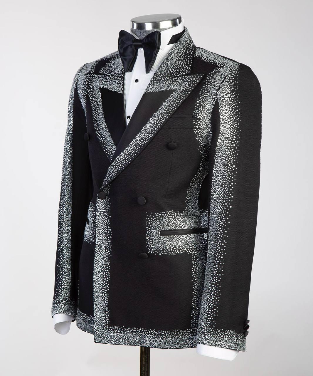 Jewelry Ornament Tuxedo – Black/Gold XXXVII – view 2