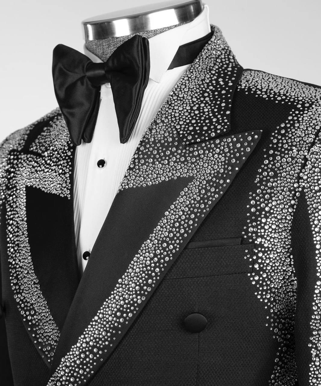 Jewelry Ornament Tuxedo – Black/Gold XXXVII – view 4