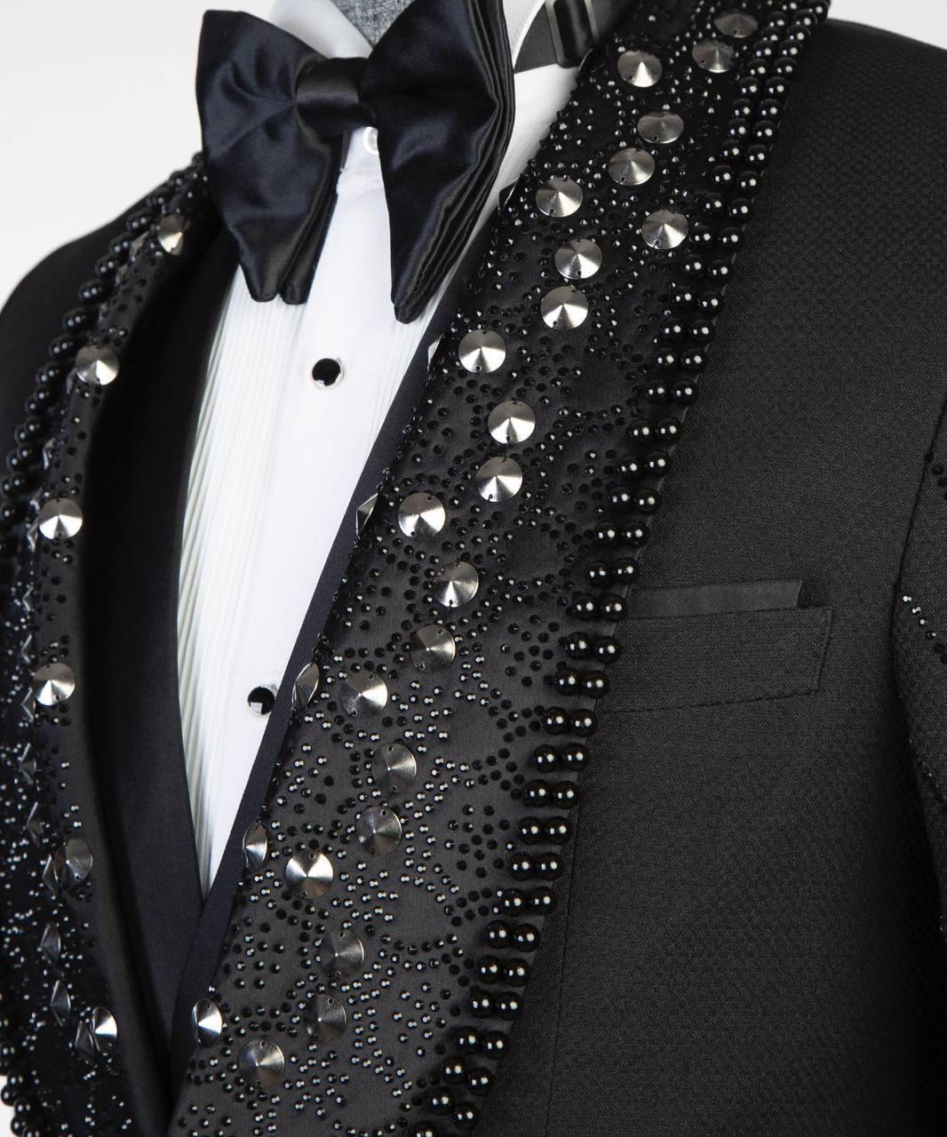 Jewelry Ornament Tuxedo – Black/Gold XXIX – view 5