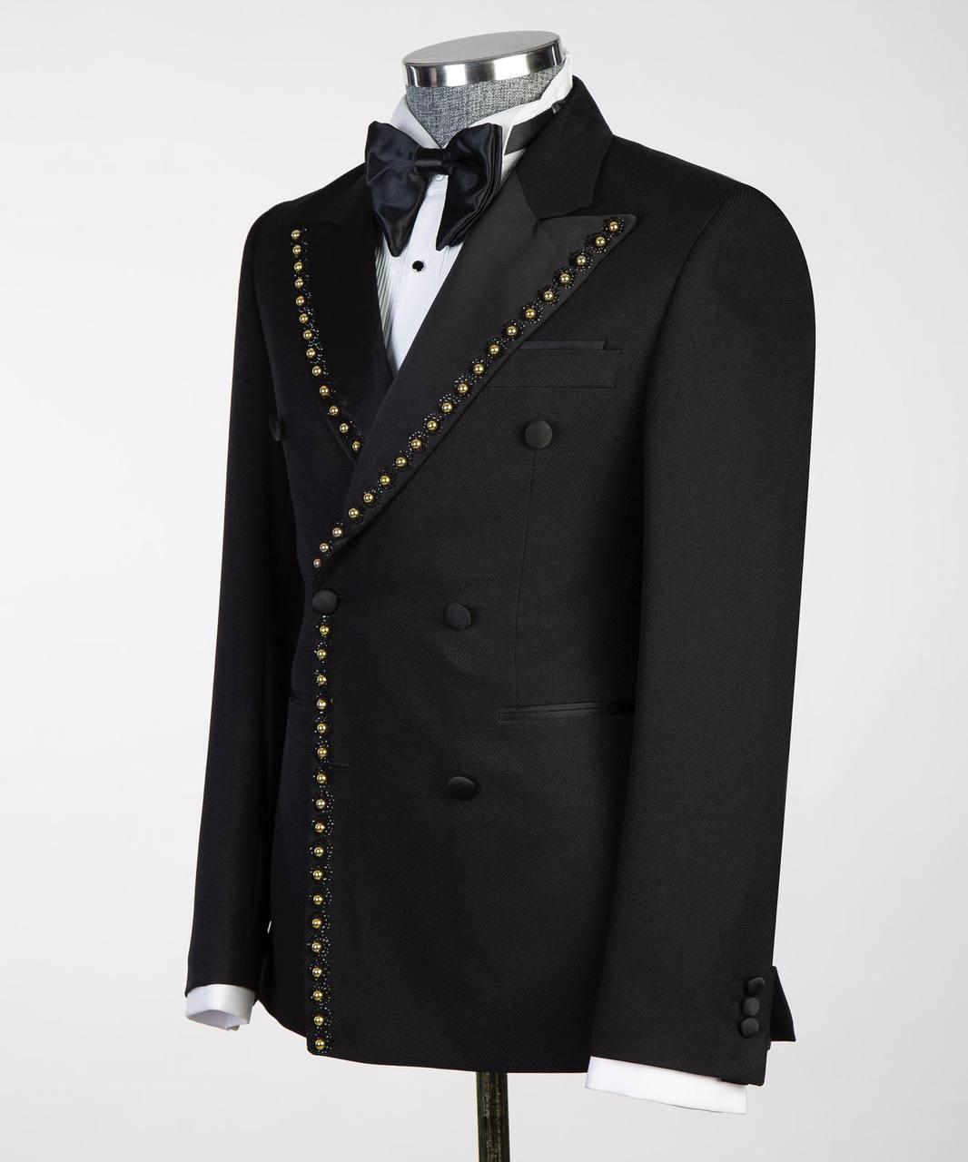Jewelry Ornament Tuxedo – Black/Gold XXVIII – view 2