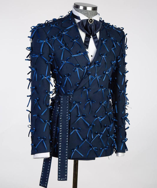 Jewelry Ornament Tuxedo – Blue III – view 2