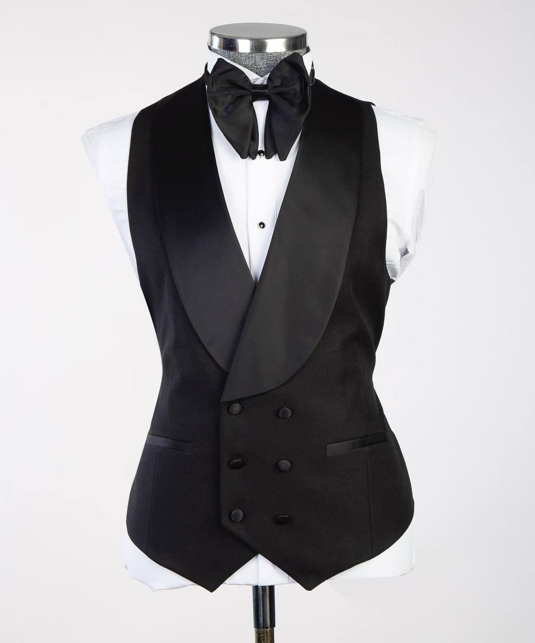 Jewelry Ornament Tuxedo – Black/Blue III – view 7