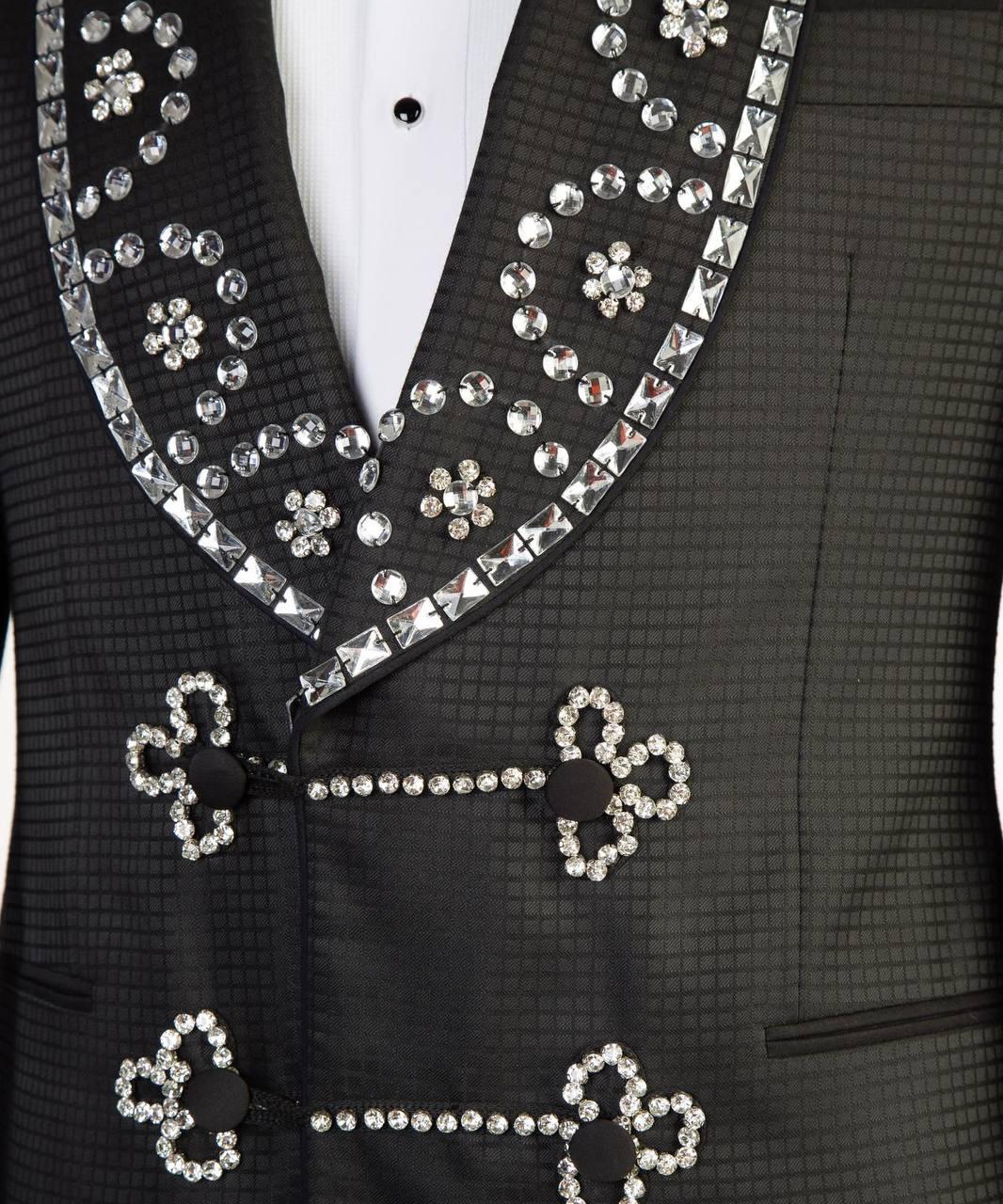 Jewelry Ornament Tuxedo – Black/Silver IV – view 4