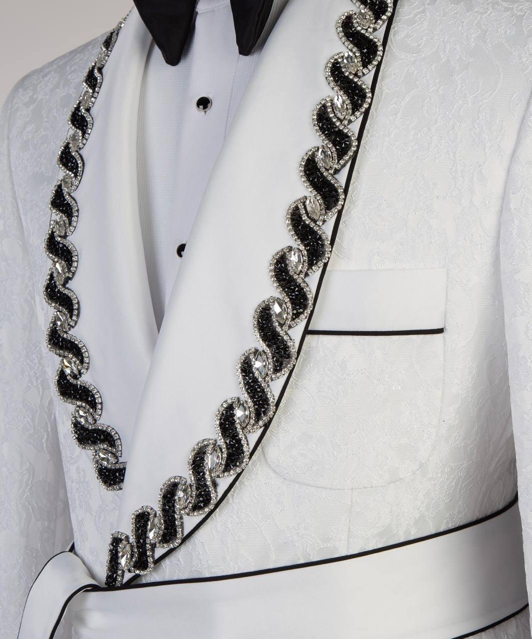 Jewelry Ornament Tuxedo – Black/Gold XXIII – view 4