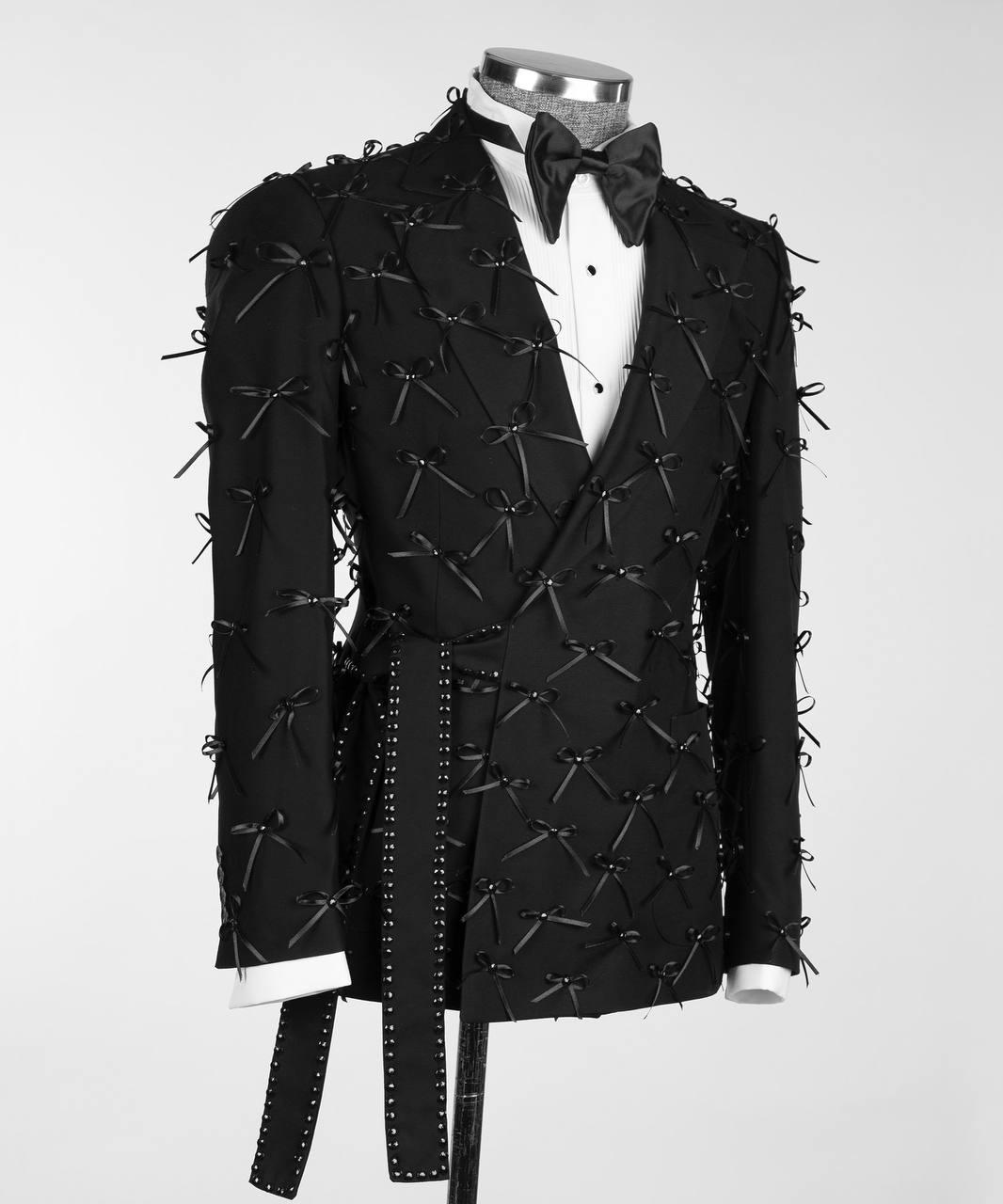Jewelry Ornament Tuxedo – Black VIII – view 2