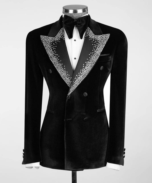 Jewelry Ornament Tuxedo Black Gold XX