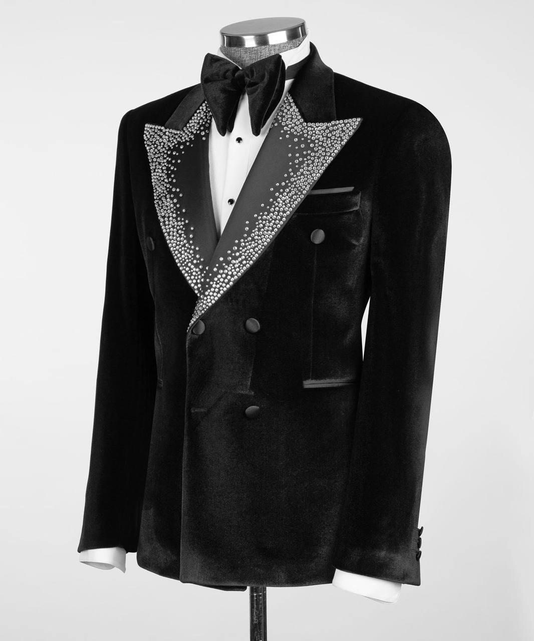 Jewelry Ornament Tuxedo – Black/Gold XX – view 2