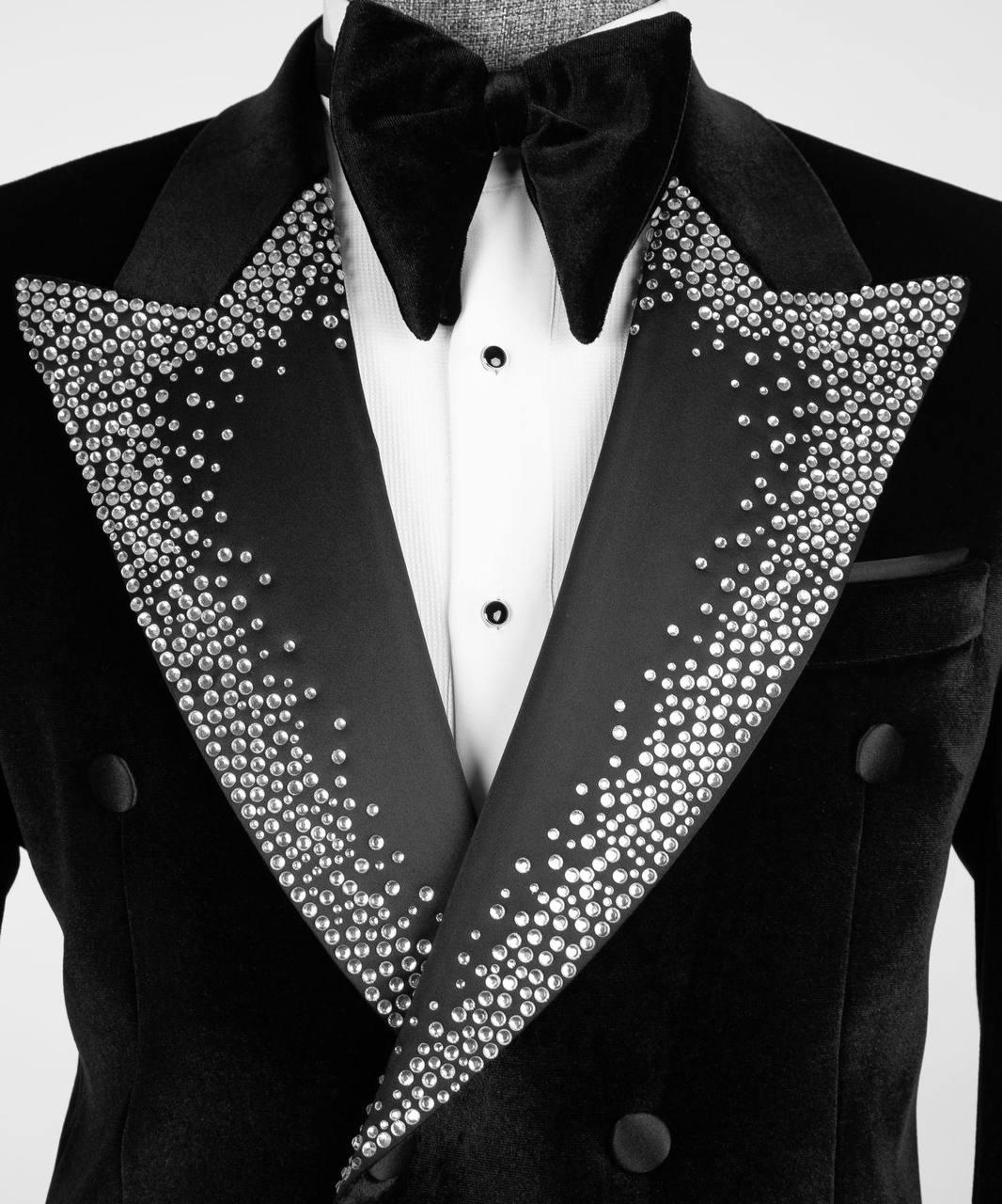 Jewelry Ornament Tuxedo – Black/Gold XX – view 3